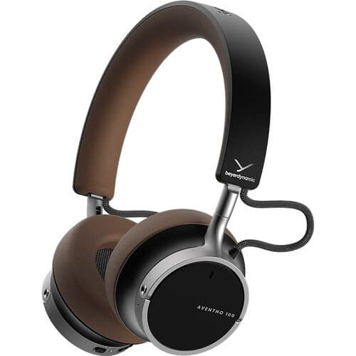 Beyerdynamic Aventho 100 Wireless On-Ear Closed-Back Headphones (Brown)