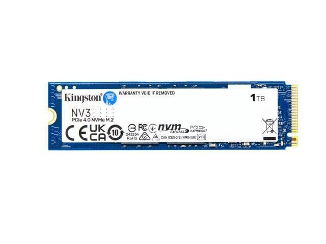 Kingston 1TB NV3 NVMe M.2 PCIe 4.0 SSD
