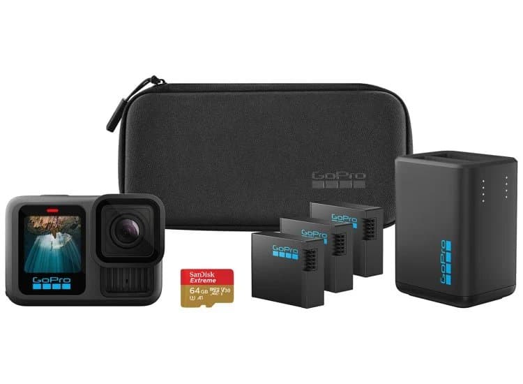 GoPro HERO13 Black Action Camera Extended Power Bundle