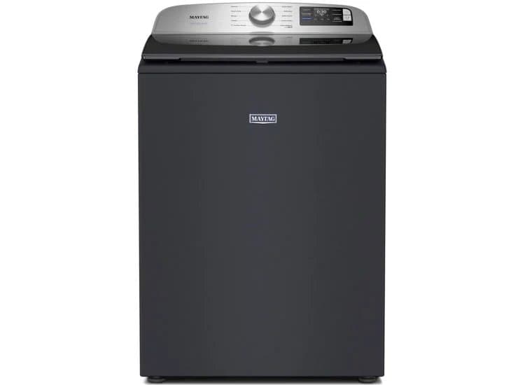 Maytag 5.2 Cu. Ft. Smart Top Load Washer with Extra Power, Midnight Steel-MTW6205RF