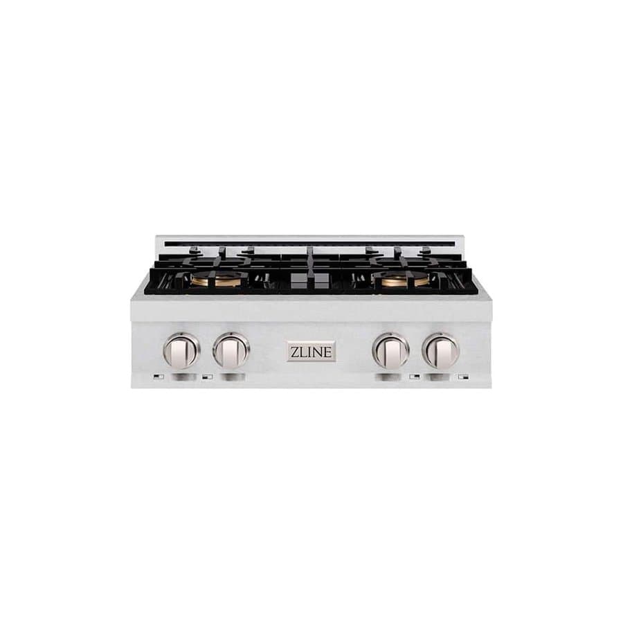 30 in. Classic Gas Rangetop with 4-Burner DuoPro Cooktop, Satin Stainless Steel
