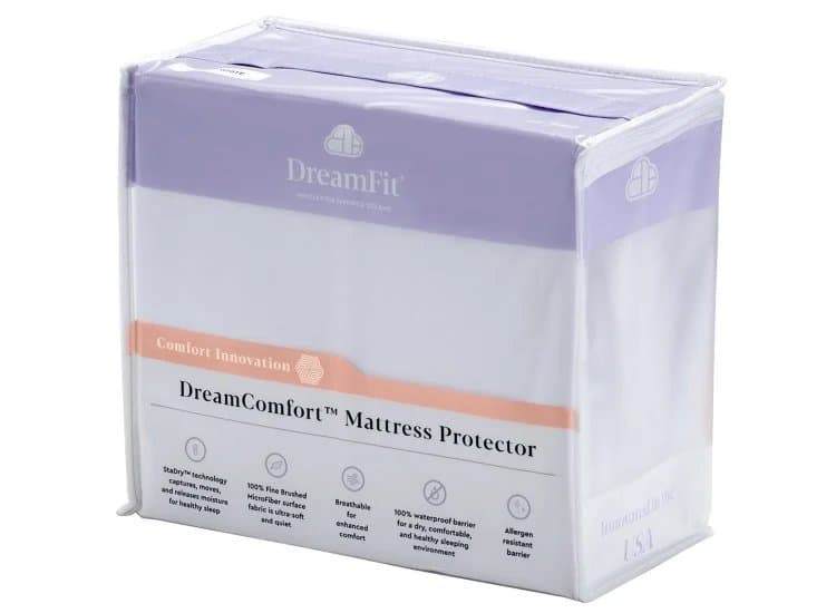 DreamFit DreamComfort Split King Mattress Protector