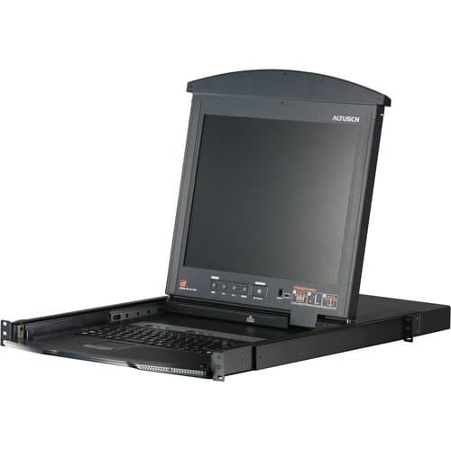 ATEN KL1508AN8-Port 19" Dual-Rail CAT5 LCD KVM Switch