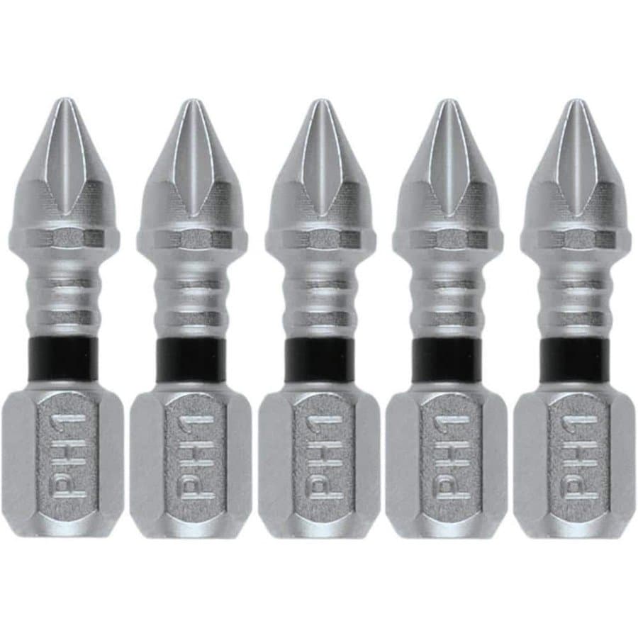 IMPACT XPS #1 Phillips 1 in. Insert Bit (5-Pack)