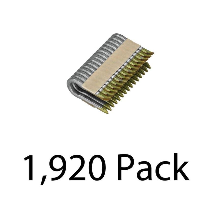 1.5 in. x 9-Gauge Galvanized Barbed Paper Tape Fencing Staples 2 Boxes (960 per Box)