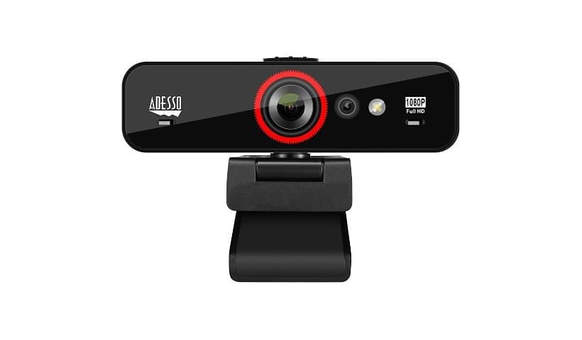 Adesso CyberTrack F1 Webcam-Window Hello Certified-2.1 Megapixel-30 fps-USB 2.0-1 Each