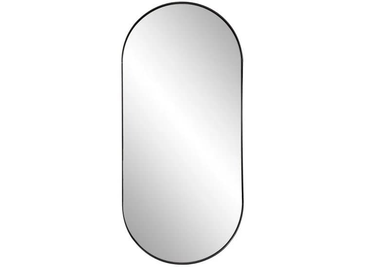 Howard Elliott Capsule Mirror, Brushed Black