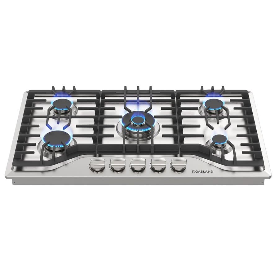 Empava 36-in 5 burners Stainless steel Gas Cooktop