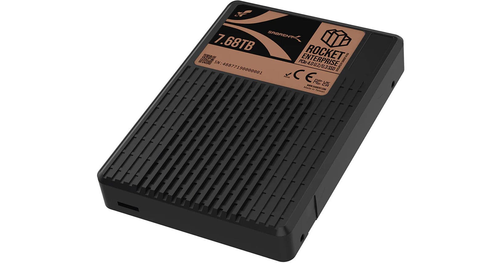 Sabrent 7.68TB Rocket Enterprise NVMe PCIe 4.0 U.2 Internal SSD
