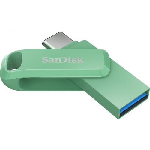 SanDisk 512GB Ultra Dual Drive Go 2-in-1 Flash Drive (Absinthe Green)