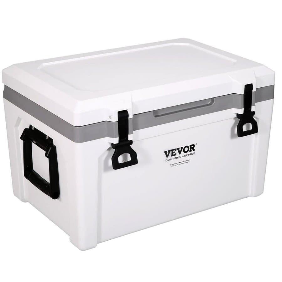 52 Qt. Insulated Portable Cooler, Ice Chest Cooler, Keeps Cool for up to 6-Days