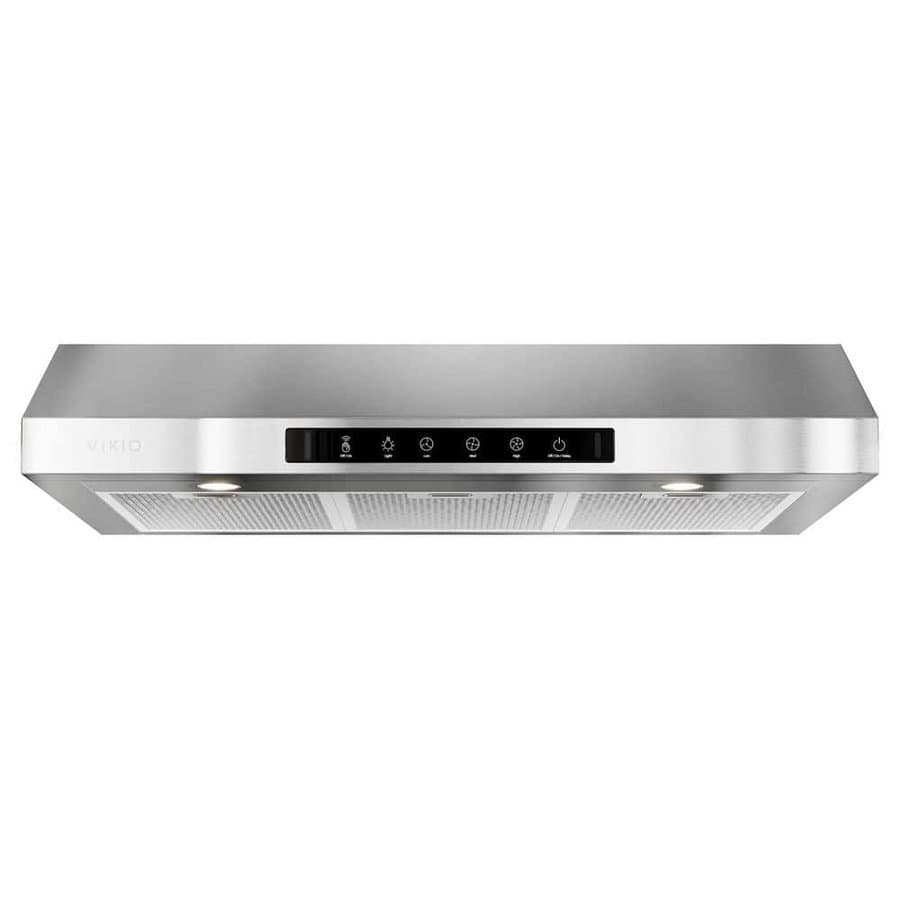 36 in. 900 CFM Ducted Under Cabinet Range Hood in Stainless Steel with Lights and Aluminum Mesh Filters