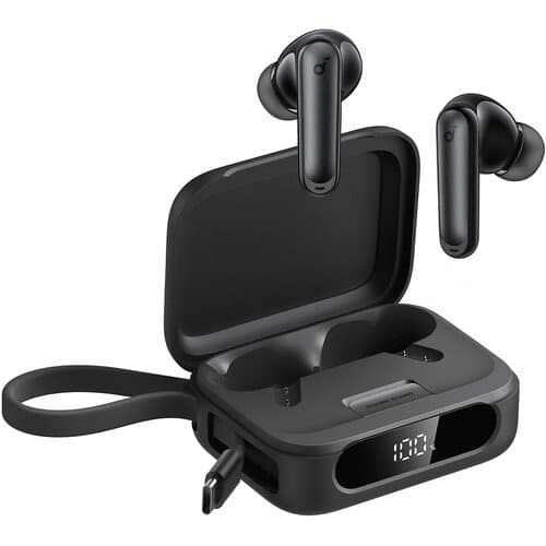 Soundcore by Anker P41i True Wireless Noise-Canceling Earbuds with Built-In Power Bank (Black)