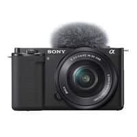 Sony Alpha ZV-E10-APS-C Interchangeable Lens Mirrorless Vlog Camera