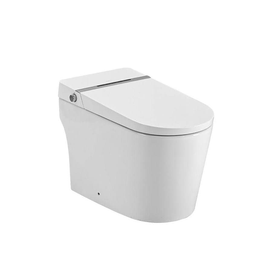 SANFANGIE 1-Piece Round Bidet Toilet