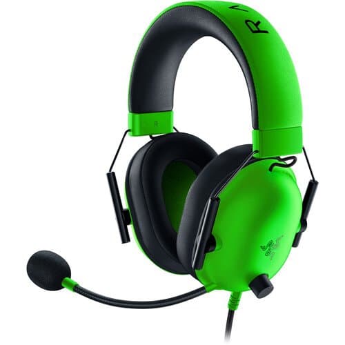 Razer BlackShark V2 X 3.5mm Wired Gaming Headset (Green)