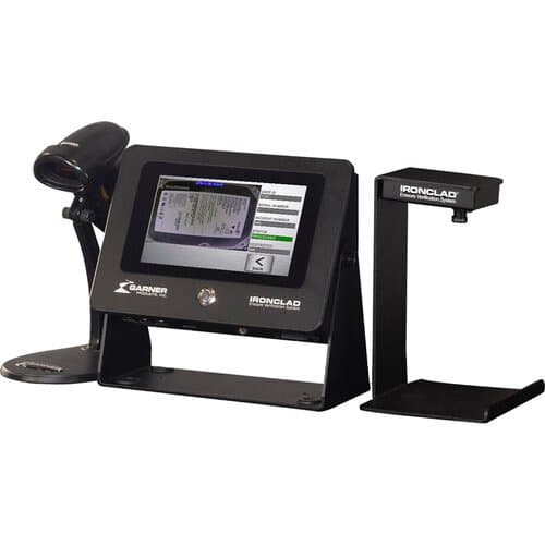 Garner IRONCLAD Image Capture System Scanner for Shredders or Stand-Alone Asset Tracking