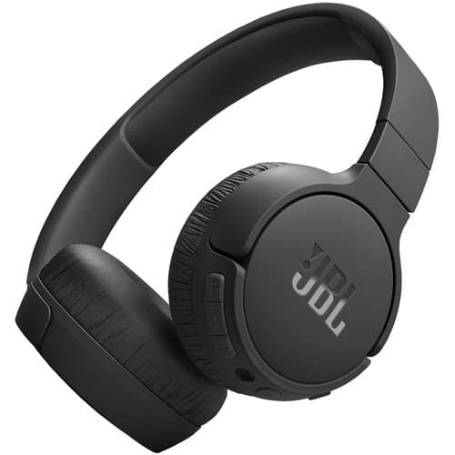 JBL Tune 670NC Wireless Noise-Cancelling On-Ear Headphones (Black)