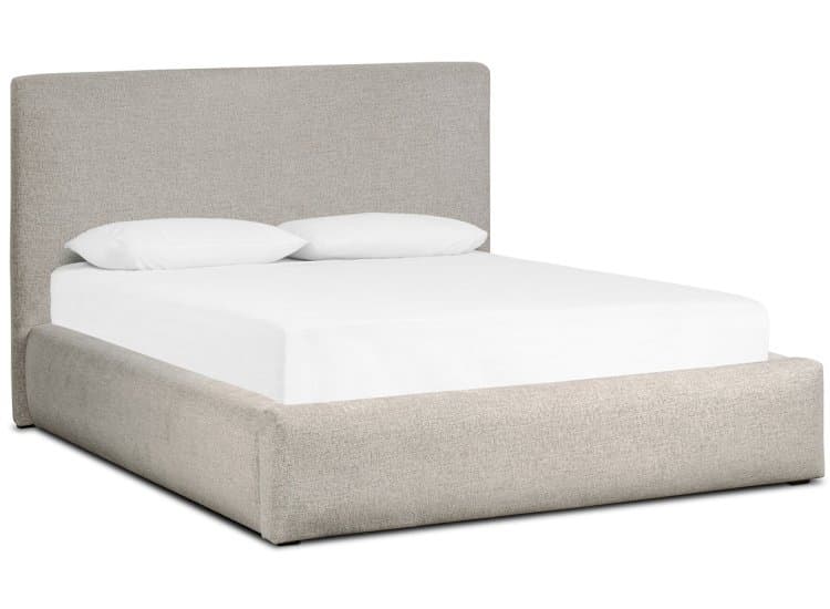 Four Hands Quincy Bed-King-in Plushtone Linen Fabric