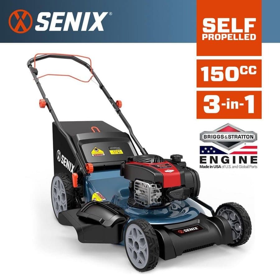 22 in. 150cc 4-Cycle Briggs and Stratton Gas Self-Propelled Lawn Mower with 3-in-1 Bagging, Mulching, Side Discharge