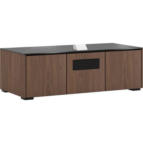 Salamander Designs Chameleon Collection Siena 237S EPS Cabinet for the Epson LS500 Projector (Medium Walnut with Black Solid Surface Top)