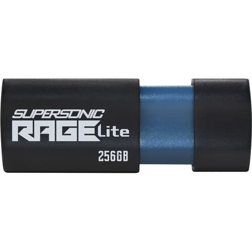 Patriot 256GB Supersonic Rage Lite USB 3.2 Gen 1 Type-A Flash Drive