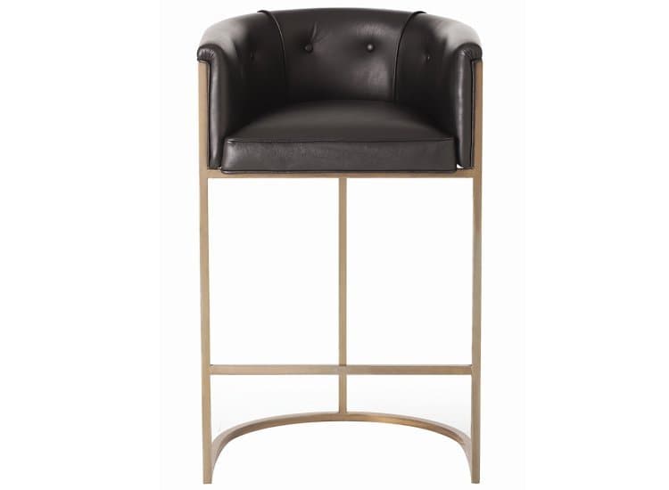 Arteriors Calvin Black Bar Stool