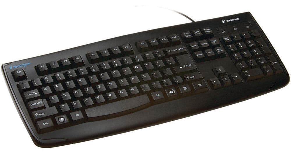 Kensington Pro Fit USB Washable Keyboard (Black)