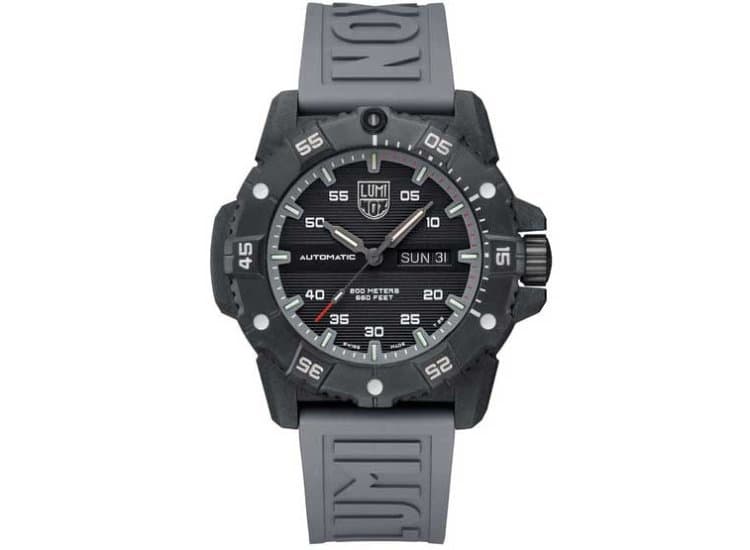 Luminox Master Carbon SEAL Automatic Black Dial Steely Grey Dive Watch, 45mm
