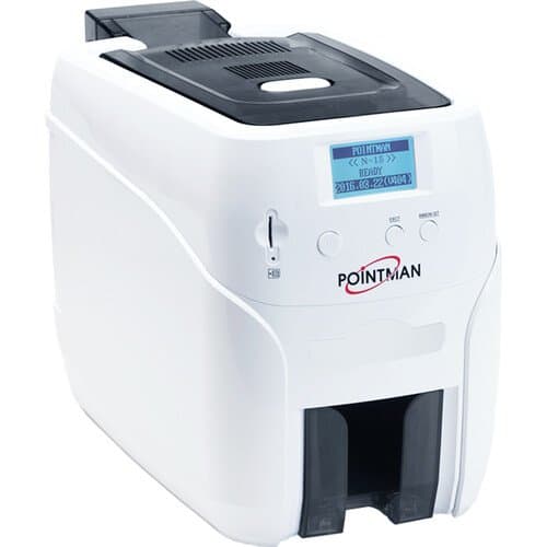 Pointman N15 Single-Sided Card Printer with ISO Magnetic Stripe Encoder & Contact Smart Card Encoder