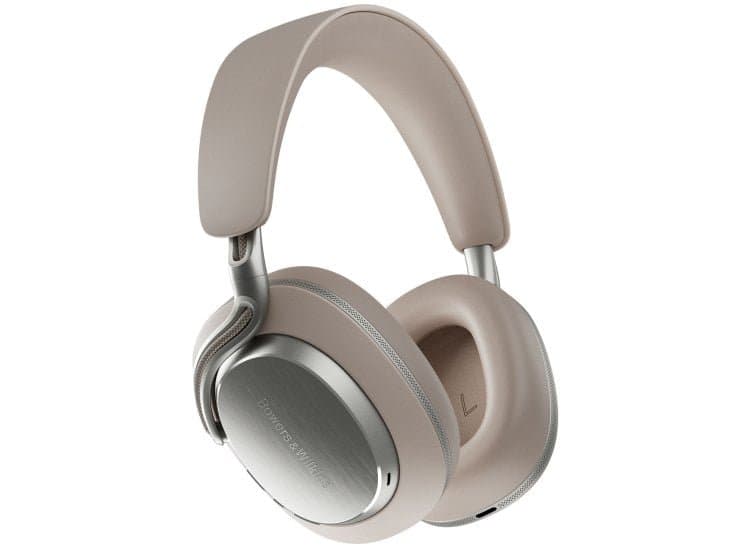 Bowers & Wilkins Px8 S2 Over-Ear Noise Canceling Wireless Headphones, Warm Stone