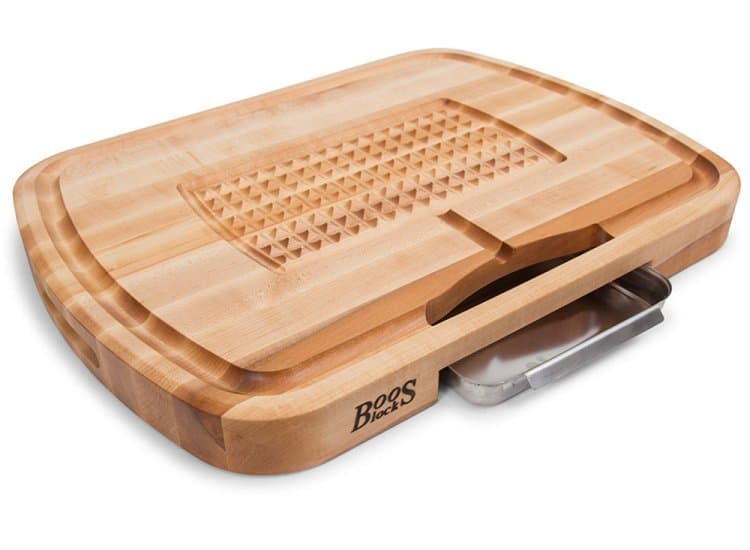 John Boos & Co. Maple Ultimate Carving Board w/ Pan