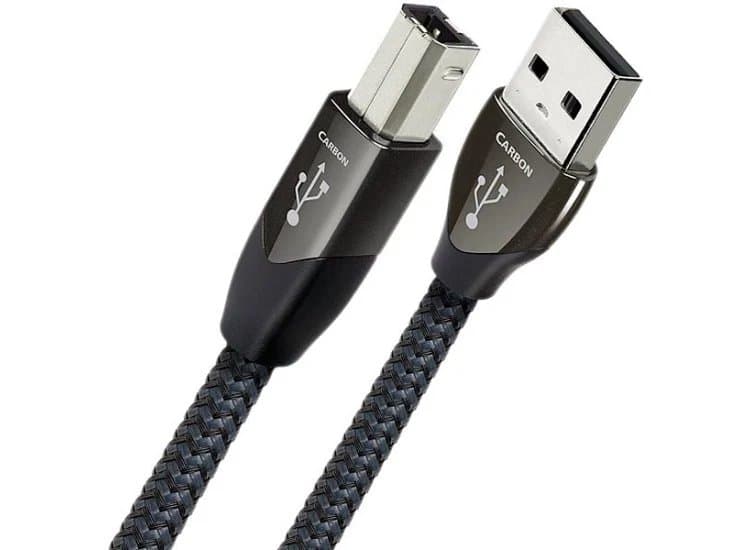 AudioQuest Carbon 0.75 Meter USB A To B Digital Interconnect
