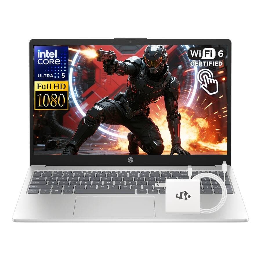 HP 15.6" Touchscreen Laptop, 14 Cores Intel Ultra 5 125H, 40GB DDR5 RAM 2TB SSD Up to 4.5GHz Beat i7-1360P Wifi6 w/GM