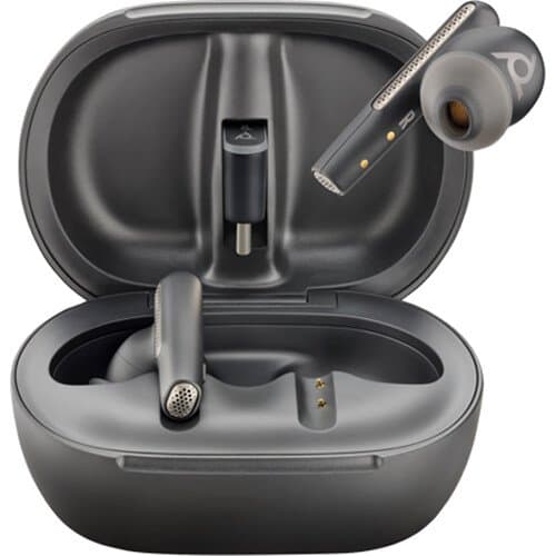 Poly Voyager Free 60+ UC Earbuds (Carbon Black)