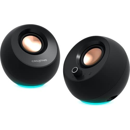Creative Labs Pebble Pro 2.0 Bluetooth Desktop Speakers (Black)