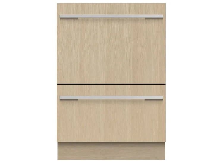 Fisher & Paykel Series 9 24" Panel Ready Tall Integrated Double DishDrawer Dishwasher - DD24DTI9N