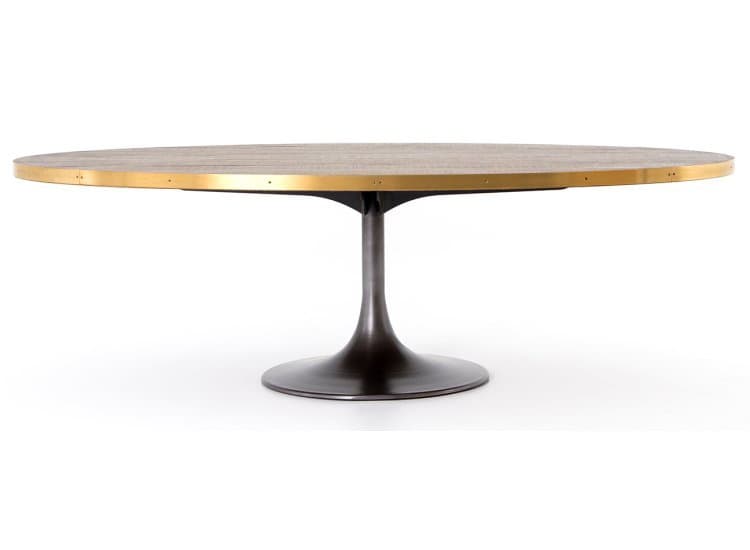 Four Hands Hughes Collection Evans 98" Oval Dining Table