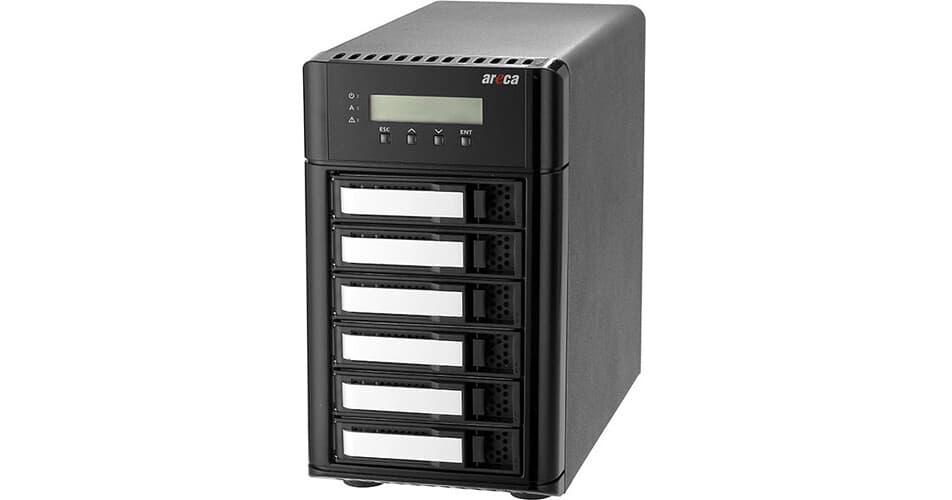 Areca ARC-8050T3 36TB 6-Bay Thunderbolt 3 RAID Array (6 x 6TB)