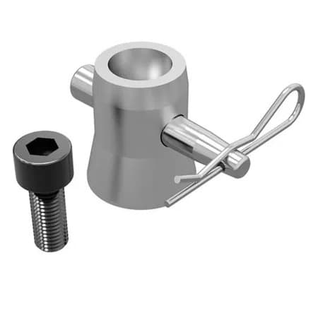 Global Truss Half Conical Coupler with Allen Bolt