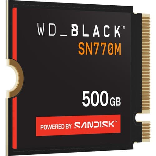 WD 500GB WD_Black SN770M NVMe PCIe 4.0 M.2 Internal SSD
