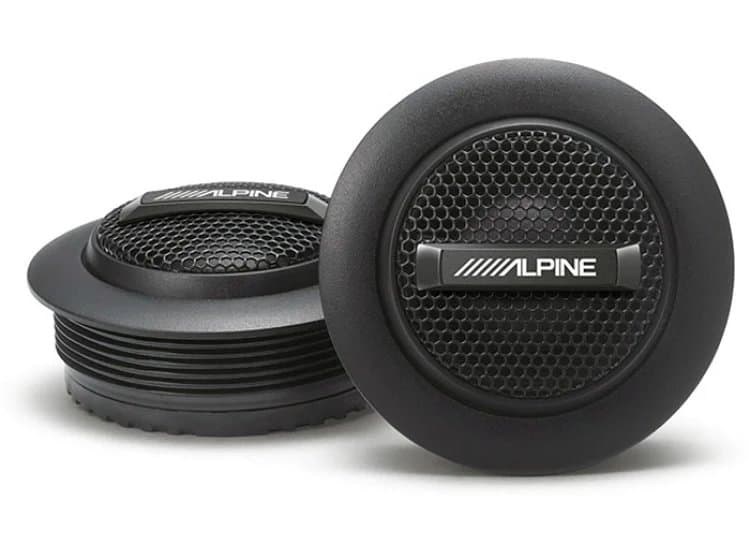 Alpine 1" Type-S Silk Dome Tweeter Set (Pair)