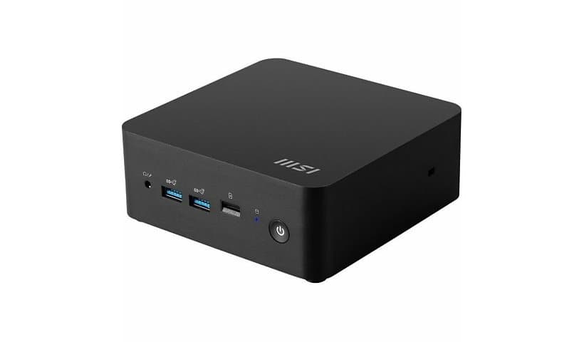 MSI Cubi NUC 1M CUBI NUC 1MG-011US Desktop Computer-Intel Core 3 100U-8 GB-500 GB SSD