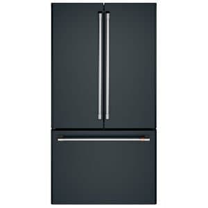 Cafe Cafe 23.1 Cu. Ft. French Door Refrigerator 36" Matte Black