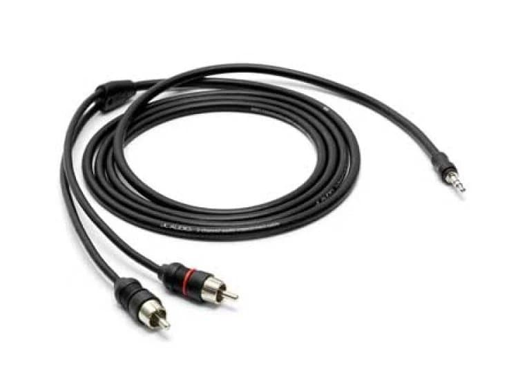 JL Audio 2-Channel Mini To RCA Audio Interconnect Cable