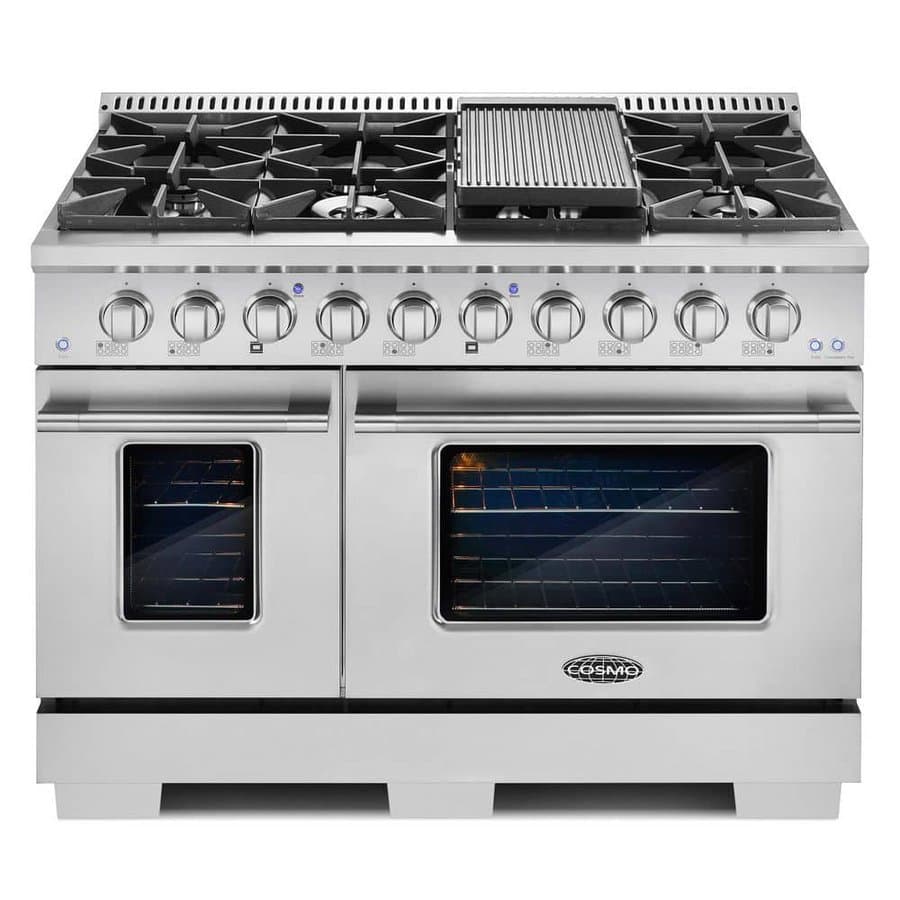 COSMO Gas Ranges 8 48 Stainless Steel
