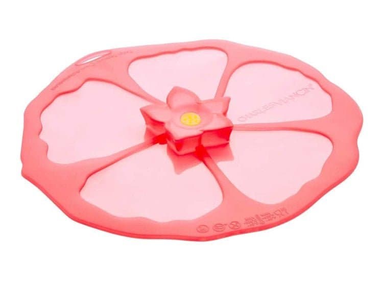 Charles Viancin 8" Hibiscus Air-Tight Silicone Lid