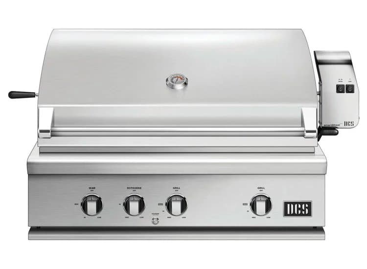 DCS Series 7 36-Inch Built-In Natural Gas Grill With Infrared Sear Burner, Stainless Steel