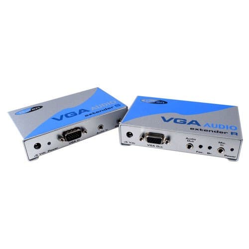 Gefen VGA-AUDIO-141 VGA Video & Audio Serial Extender, Sender With Receiver