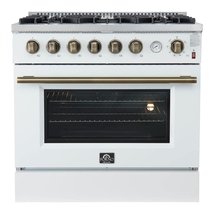 Forno Marco 36-inch Gas Range 6 Burners Convection Oven
